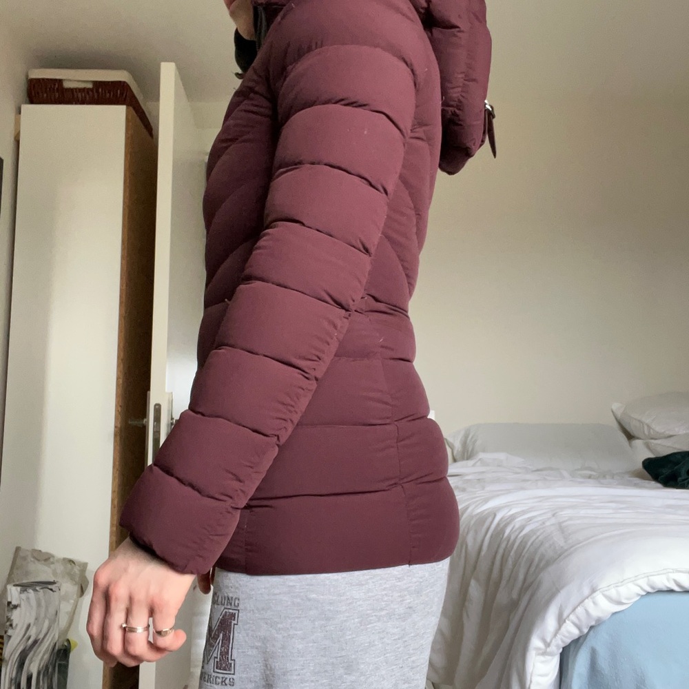 Mackage Burgundy jacket good condition xs - Picture 3 of 5